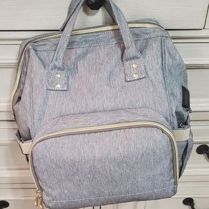 Diaper bag backpack